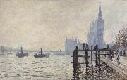 Claude Monet The Thames Below Westminster oil painting artist